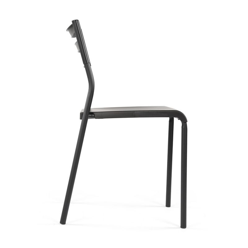 Plastic Desk Chair with Metal Frame - Humble Crew, 3 of 8