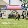 22.3 x 16.4 ft Heavy Duty Party Tent, Outdoot Canopy Tent with 2 Doors and 6 Windows - 4 of 4