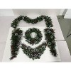 Acekool Frosted Holiday Decor Set with Wreath, Garlands, and Swags, Pinecone and Berry Accents, Indoor Outdoor Decoration - 3 of 3