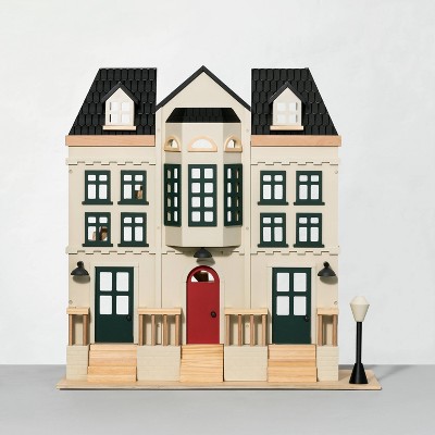 Wooden Toy 3-Story Dollhouse - Hearth 