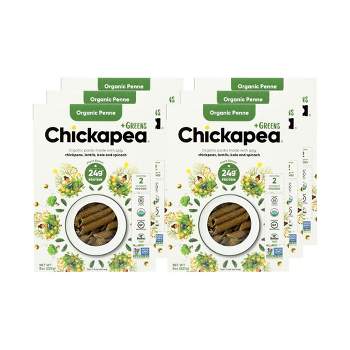 Chickapea Pasta +Greens Penne Pasta - Case of 6/8 oz