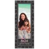 PosterPalooza | 8x24 Wide Bamboo Picture Frame, UV Acrylic, 4 Finishes - Brown, Black, Silver, and Natural - 2 of 4