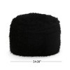NicBex 5 Ft Rounded Faux Fur Bean Bag Chair with Removable Cover for Dorm,Apartment,Living Room,Bedroom,Hallway - 3 of 4