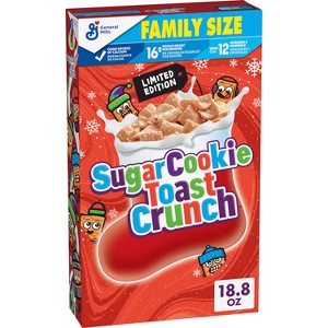 Cinnamon Toast Crunch Sugar Cookie Toast Crunch Family Size Cereal - 18.8oz - 1 of 4