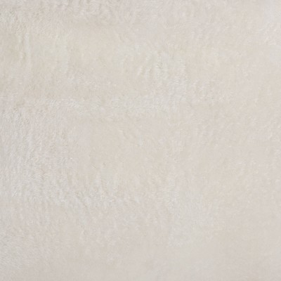 Eisa White Sherpa Upholstered Wood Accent Chair
