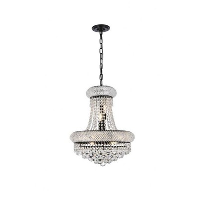 Elegant Lighting Primo 8 - Light Pendant in  Black