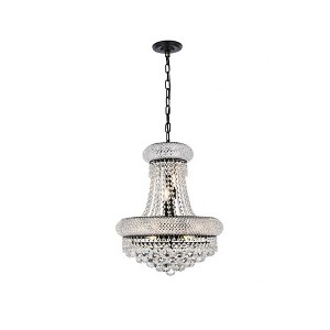 Elegant Lighting Primo 8 - Light Pendant in  Black - 1 of 3