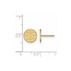 Black Bow Jewelry 14k Yellow Gold Boston Bruins NHL Stud Earrings - 2 of 3