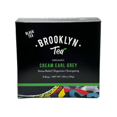 Brooklyn Tea Cream Earl Grey - 12ct/1.48oz