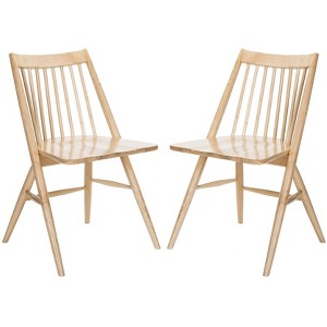 Wren 19" H Spindle Dining Chair (Set of 2) - DCH1000 - Safavieh - 1 of 4