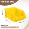 Unique Bargains Plastic Stackable Garage Closet Organization Shelf Bins - 2 of 4