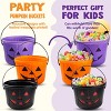 Joyfy Halloween Party Favors 6pcs Halloween Trick Or Treat Pumpkin Bucket Jack O Lantern Basket And Pails With Handle For Party Decorations Supplies - 2 of 4