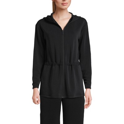 Lands' End Women's Long Sleeve Softest Touch Full Zip Tunic
