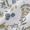 Sun Zero Blackout Remi Floral Leaf Print Grommet Curtain Panel - image 3 of 4