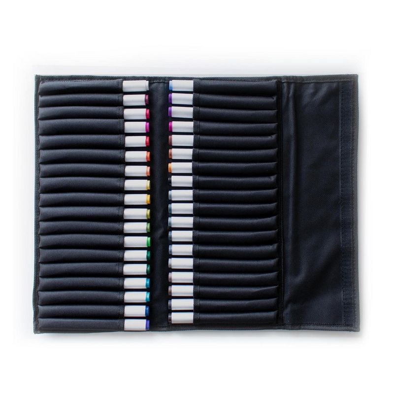 Art 101 Dual Tip Illy Markers in Fabric Bag, 36 Count, 3 of 7