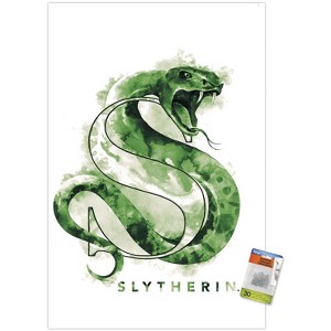 Trends International Harry Potter Slytherin House Logo Unframed Wall Poster Prints - 1 of 4