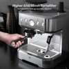 Silver Plating Bean Grinding Espresso Machine Stainless Steel Machine, Bean To Cup Coffee Machine With Milk Coffee Maker - 2 of 4