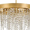 Crystorama Lighting Winham 5 - Light Chandelier in  Antique Gold - 4 of 4