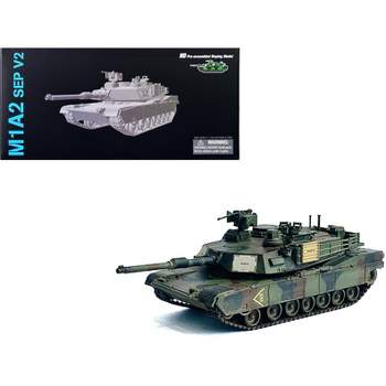 1/72 Scale US Army M1A1 TUSK Abrams Tank NATO Camouflage Finished