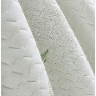 Full Size White Waterproof Bamboo Viscose Mattress Protector