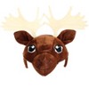 HalloweenCostumes.com    Kids Moose Plush Headband, Brown - 4 of 4