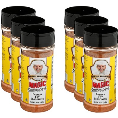 Magic Seasoning Blends French Fry Seasoning - 5 oz (Pack of 6)