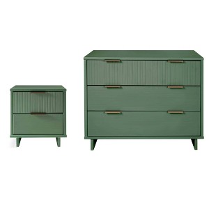 Manhattan Comfort 2pc Granville Dresser and Nightstand Bedroom Set - 1 of 4