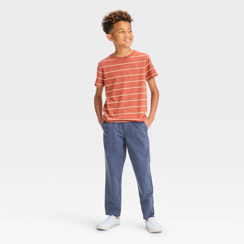 Boys' Stretch Relaxed Fit Tapered Woven Pull-On Pants - Cat & Jack™, 3 of 4