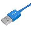 Monoprice USB Type-A to Micro Type-B Cable - 3 Feet - Purple | 2.4A, 22/30AWG - Select Series - 2 of 4
