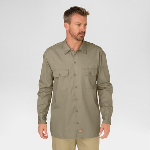 Featured image of post Dickies Men&#039;s Big-Tall Long-Sleeve Work Shirt : Dickies outlet items are excluded.