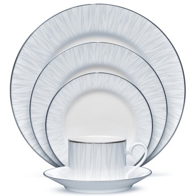 Noritake Glacier Platinum 5-Piece Place Setting