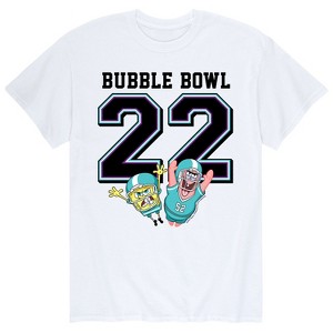 Men's - SpongeBob SquarePants - Bubble Bowl Football 22 Short Sleeve Graphic T-Shirt - 1 of 4