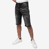 RAW X Men's Denim Shorts, Rips Distress Frayed Cut Off Slim Fit Jeans Short - 3 of 4