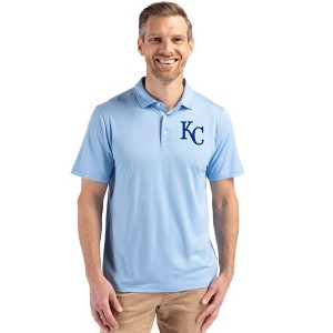 Kansas City Royals Cutter & Buck Coastline Epic Comfort Recycled Mens Polo - 1 of 1
