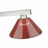 Modern 3-Light Steel Fixture with Adjustable Rods - Perfect for Game Room or Home Decor - 2 of 3