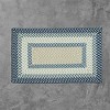 Colonial Mills Montego Braided Runner, Blue Burst 2'x5', Rectangle Shape - 2 of 3