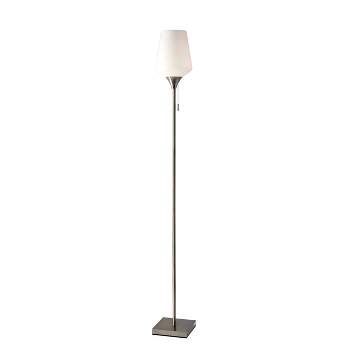 Roxy Floor Lamp Brushed Steel - Adesso