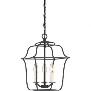 Quoizel Lighting Gallery 3 - Light Chandelier in  Royal Ebony - 1 of 4