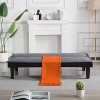 CAVINAS 62.99" Futon Couch Sofa - Convertible Sofa Bed with Comfortable Upholstery, Space-Saving Practical Furniture for Living Room, Bedroom - 2 of 4