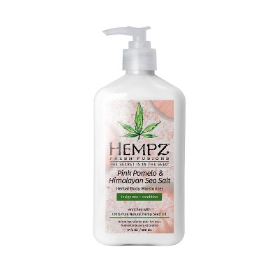 Hempz Pink Pomelo and Himalayan Sea Salt Herbal Body Moisturizer - 17 fl oz
