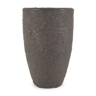 Athena 20.5" Brownstone Self-Watering Plastic Planter