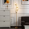 Aukfa 67.3" Modern Tree Floor Lamp with 4 Adjustable Leaf-Shaped Lights – Minimalist Design for Bedroom, Living Room & Office - 2 of 4