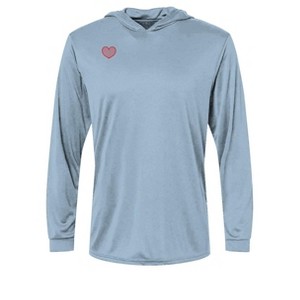 Love All Tennis Men's Hooded LS Tee - 1 of 2