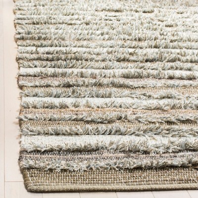 Beige and Multicolor Flat Woven Wool Cotton Area Rug