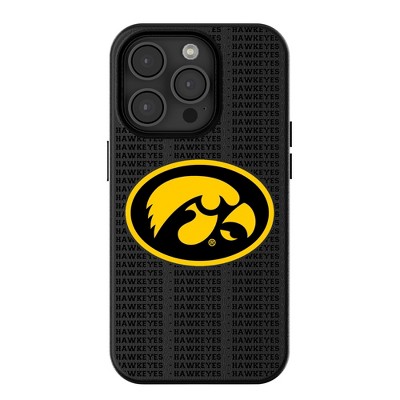 Keyscaper NCAA Big Ten Universities Text Backdrop MagSafe Compatible Cell Phone Case for Apple iPhone