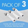 Impresa [3 Pack] Shower Cleaning Brush Heads for Rubbermaid Reveal Power Scrubber -Replacement Head - 4 of 4