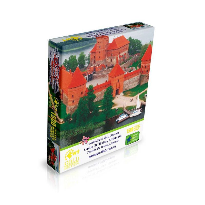 Wuundentoy Gold Edition: Castle of Trakai Lithuania Jigsaw Puzzle - 1500pc, 4 of 5