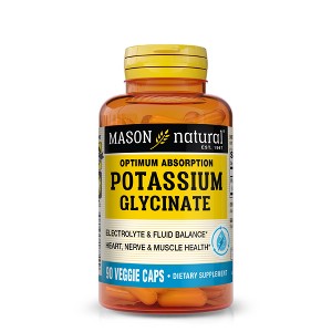 Mason Naturals Potassium Glycinate Veggie Multivitamin Capsules - 90ct - 1 of 4