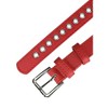 Allegra K Women's PU Leather Metal Buckle Skinny Hollow Grommet Waist Belts - 2 of 4