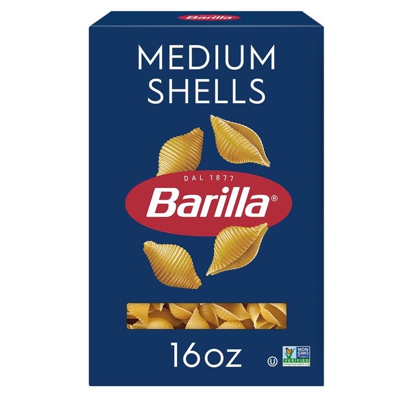 Barilla Medium Shells Pasta - 16oz, 1 of 9